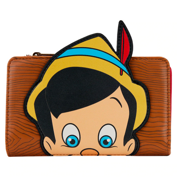 Loungefly: Disney Pinocchio Peeking Flap Wallet - Bards & Cards