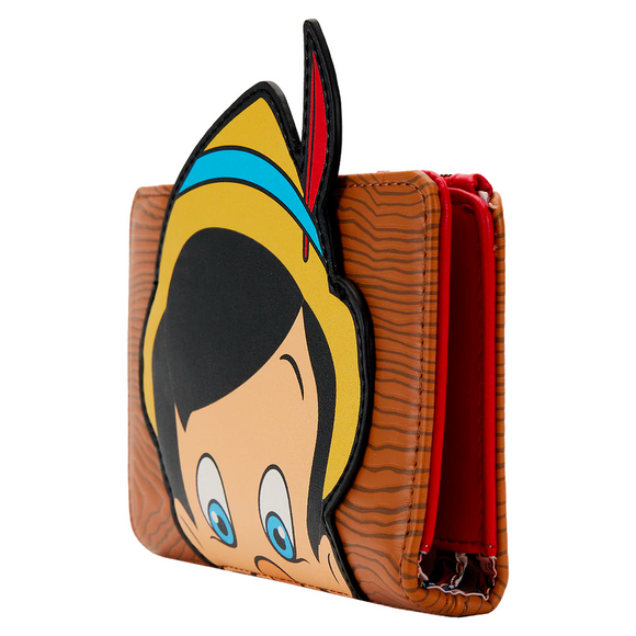 Loungefly: Disney Pinocchio Peeking Flap Wallet - Bards & Cards