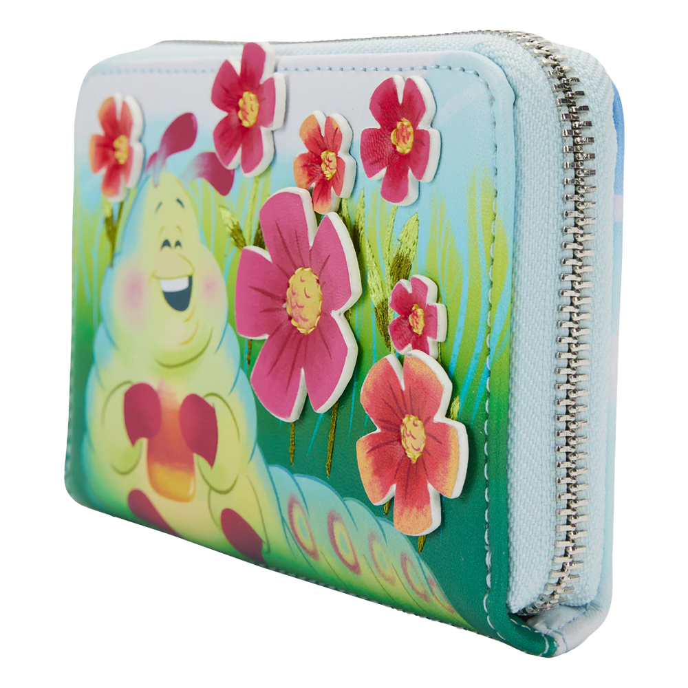 Loungefly: Pixar A Bugs Life - Earth Day Zip Around Wallet - 0