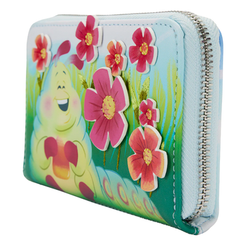 Loungefly: Pixar A Bugs Life - Earth Day Zip Around Wallet - Bards & Cards