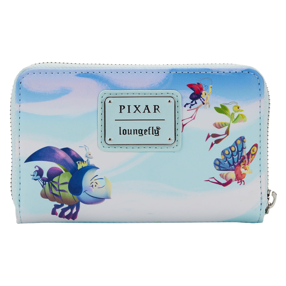 Loungefly: Pixar A Bugs Life - Earth Day Zip Around Wallet - Bards & Cards