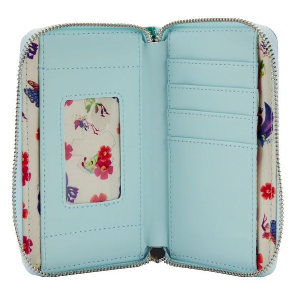 Loungefly: Pixar A Bugs Life - Earth Day Zip Around Wallet - Bards & Cards