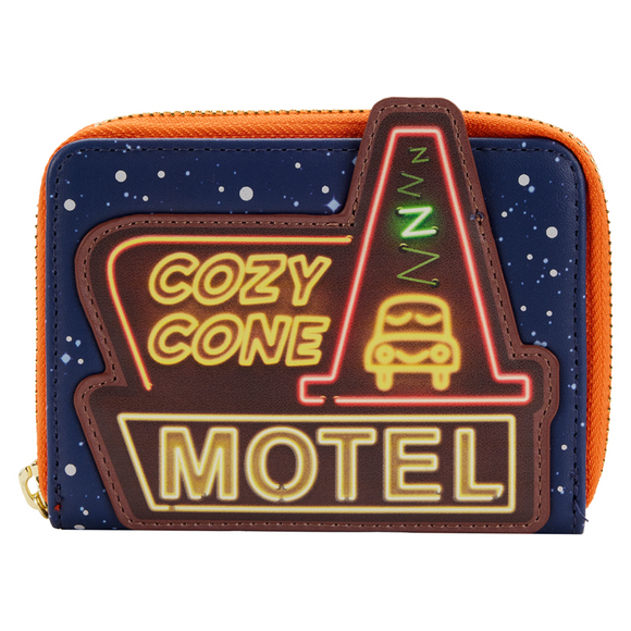 Loungefly: Disney Pixar Moments - Cars Cozy Cone Zip Around Wallet - Bards & Cards