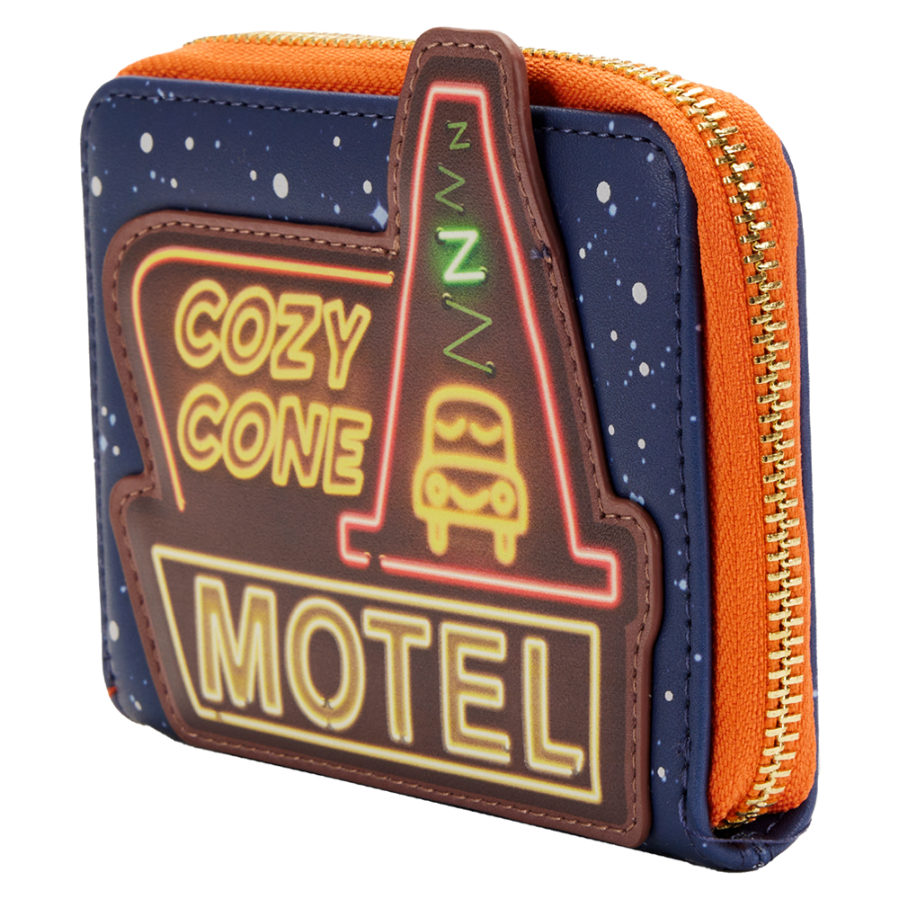 Loungefly: Disney Pixar Moments - Cars Cozy Cone Zip Around Wallet - 0