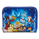 Loungefly: Disney - Aladdin 30th Anniversary Zip Around Wallet - Bards & Cards