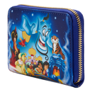 Loungefly: Disney - Aladdin 30th Anniversary Zip Around Wallet - Bards & Cards
