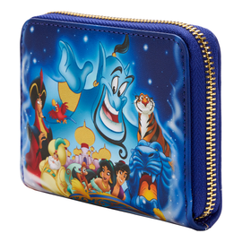 Loungefly: Disney - Aladdin 30th Anniversary Zip Around Wallet - Bards & Cards