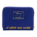 Loungefly: Disney - Aladdin 30th Anniversary Zip Around Wallet - Bards & Cards