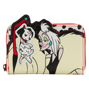 Loungefly: Disney - 101 Dalmatians Villains Scene Cruella Wallet - Bards & Cards