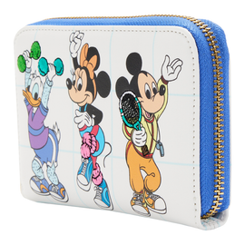 Loungefly: Disney - Mousercise Zip Around Wallet - Bards & Cards