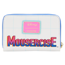 Loungefly: Disney - Mousercise Zip Around Wallet - Bards & Cards