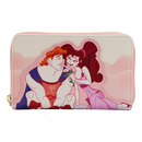 Loungefly: Disney - Hercules 25th Anniversary Meg and Hercule Zip Around Wallet - Bards & Cards