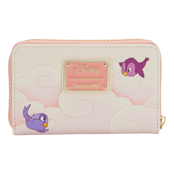 Loungefly: Disney - Hercules 25th Anniversary Meg and Hercule Zip Around Wallet - Bards & Cards