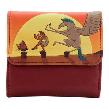 Loungefly: Disney - Hercules 25th Anniversary Sunset Wallet - Bards & Cards