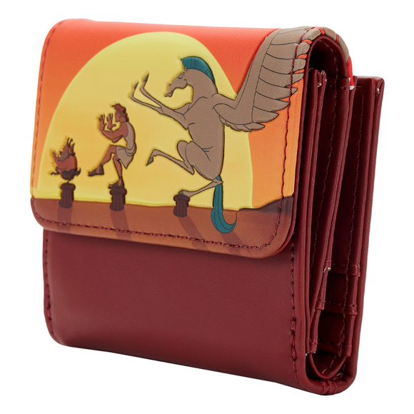 Loungefly: Disney - Hercules 25th Anniversary Sunset Wallet - Bards & Cards