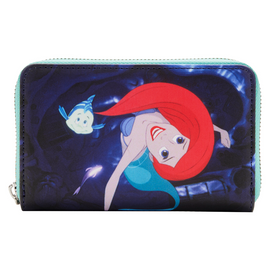 Loungefly: Disney The Little Mermaid - Princess Scenes Series Zip Around Wallet - Bards & Cards