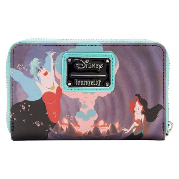 Loungefly: Disney The Little Mermaid - Princess Scenes Series Zip Around Wallet - Bards & Cards