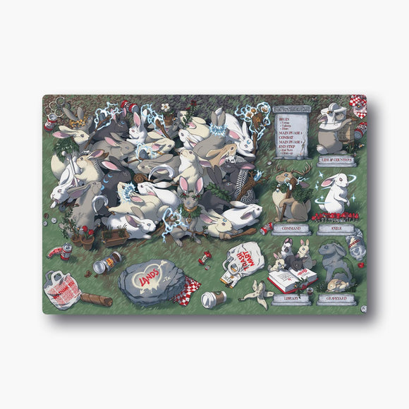 Bunny Bonanza Playmat - World of Trash