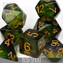 Acid Spray Dice Set - Bards & Cards