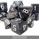 Adamantium 7 or 11 Dice Set - Bards & Cards