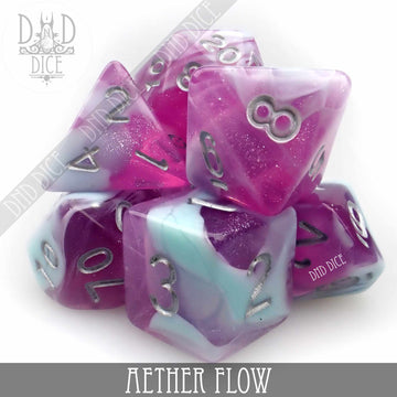 Aether Flow Dice Set - Bards & Cards