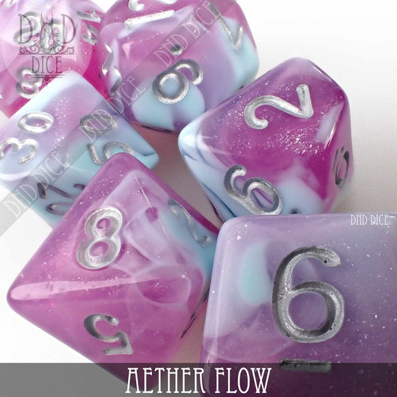 Aether Flow Dice Set - Bards & Cards