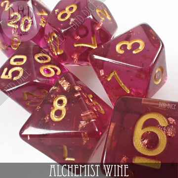 Alchemist Wine Dice Set - Bards & Cards