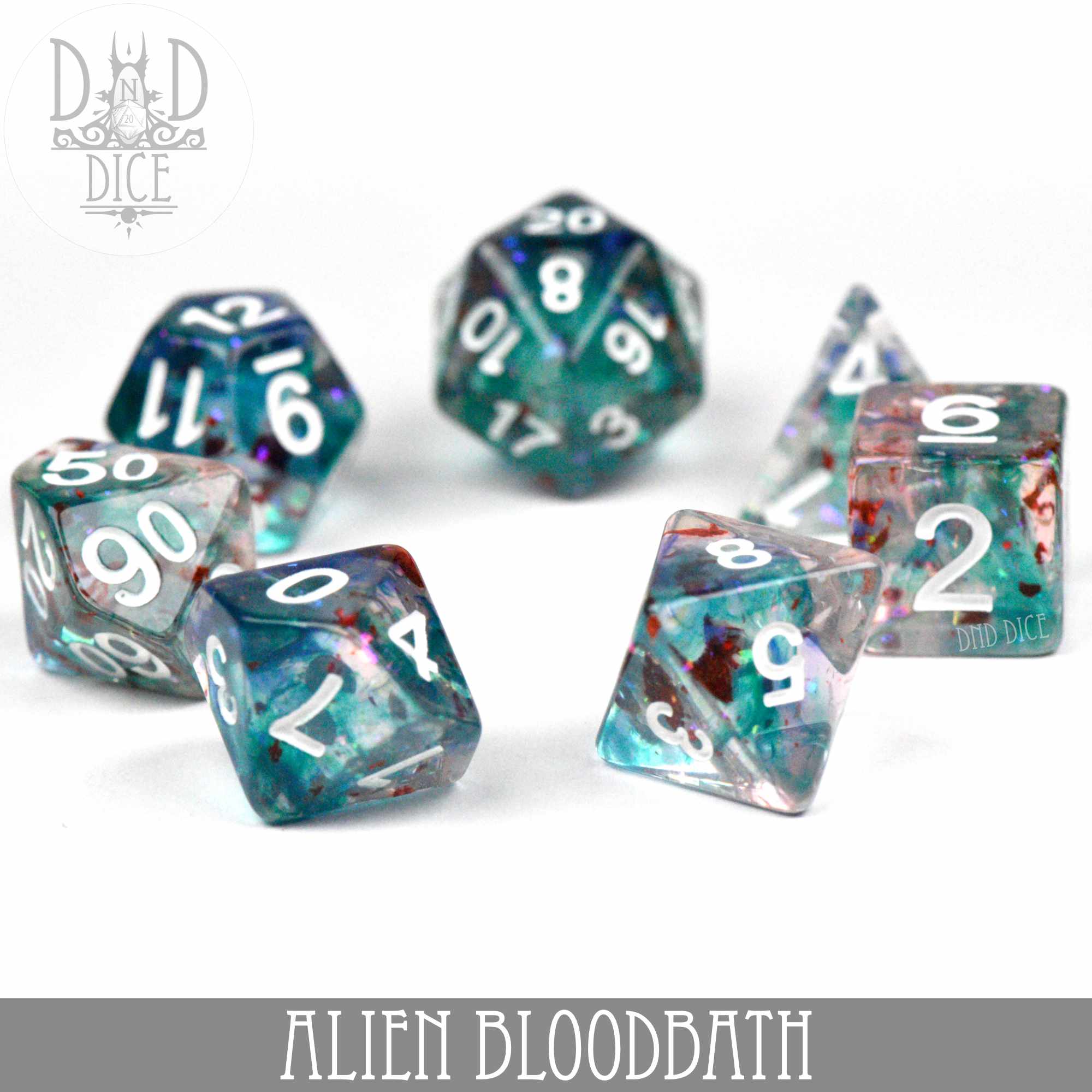 Alien Bloodbath Dice Set - Bards & Cards