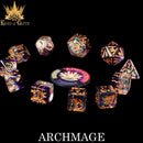 Archmage 11 Dice Set - Bards & Cards