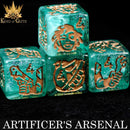Artificer's Arsenal 11 Dice Set - Bards & Cards