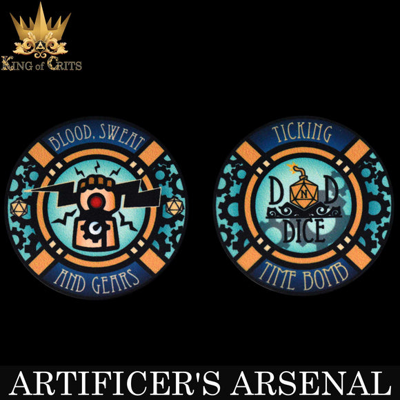 Artificer's Arsenal 11 Dice Set - Bards & Cards