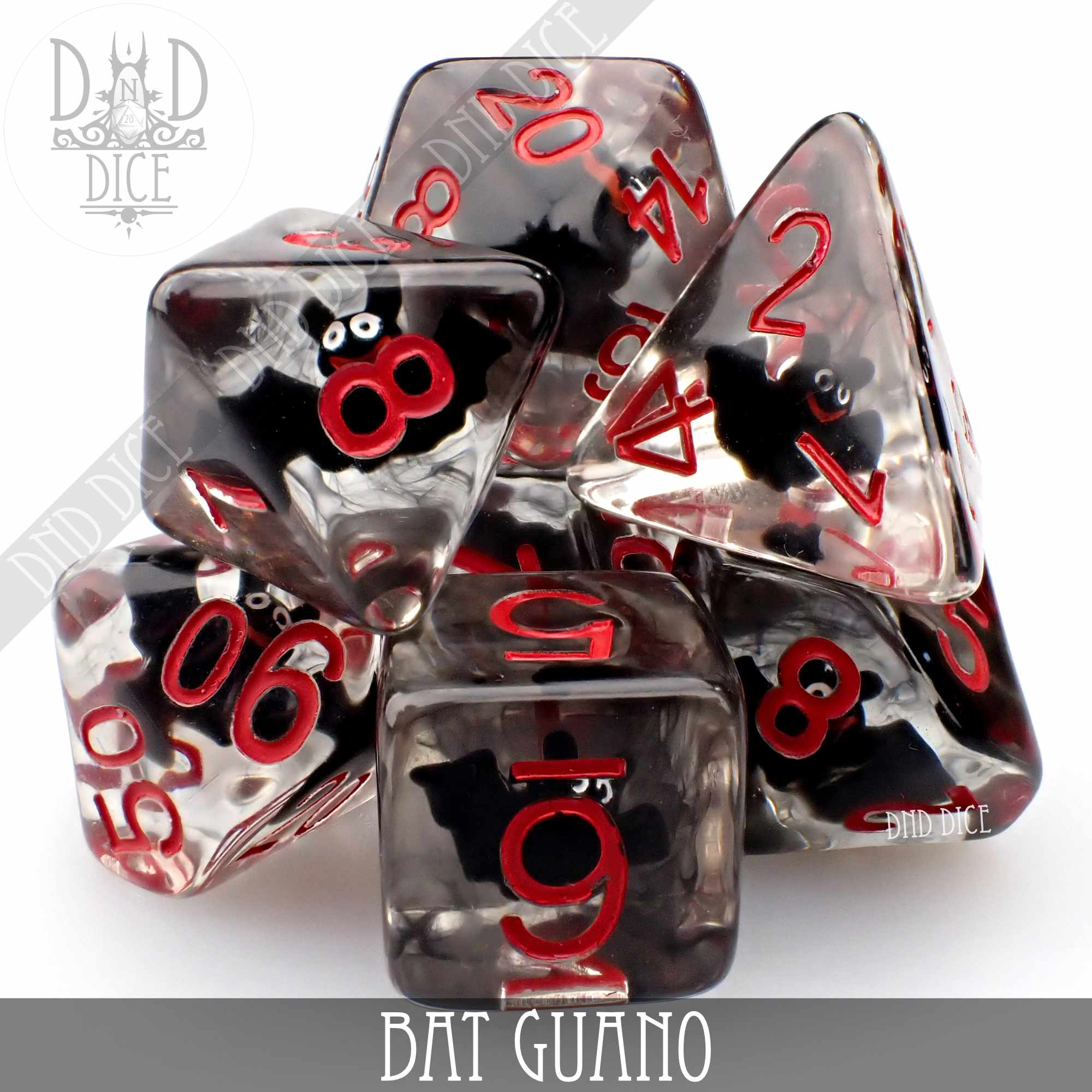 Bat Guano Dice Set - Bards & Cards