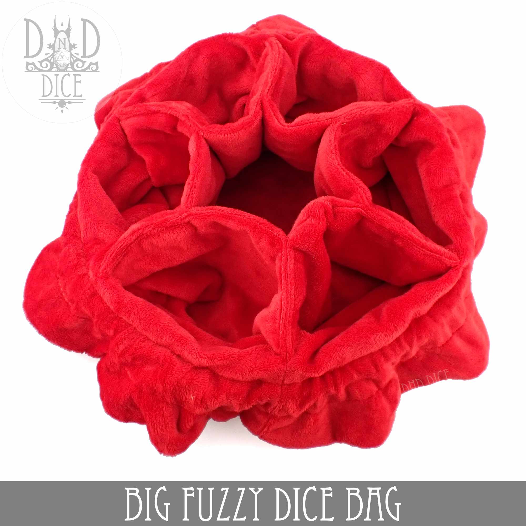 Big Fuzzy Dice Bag (7 Colors) - Bards & Cards