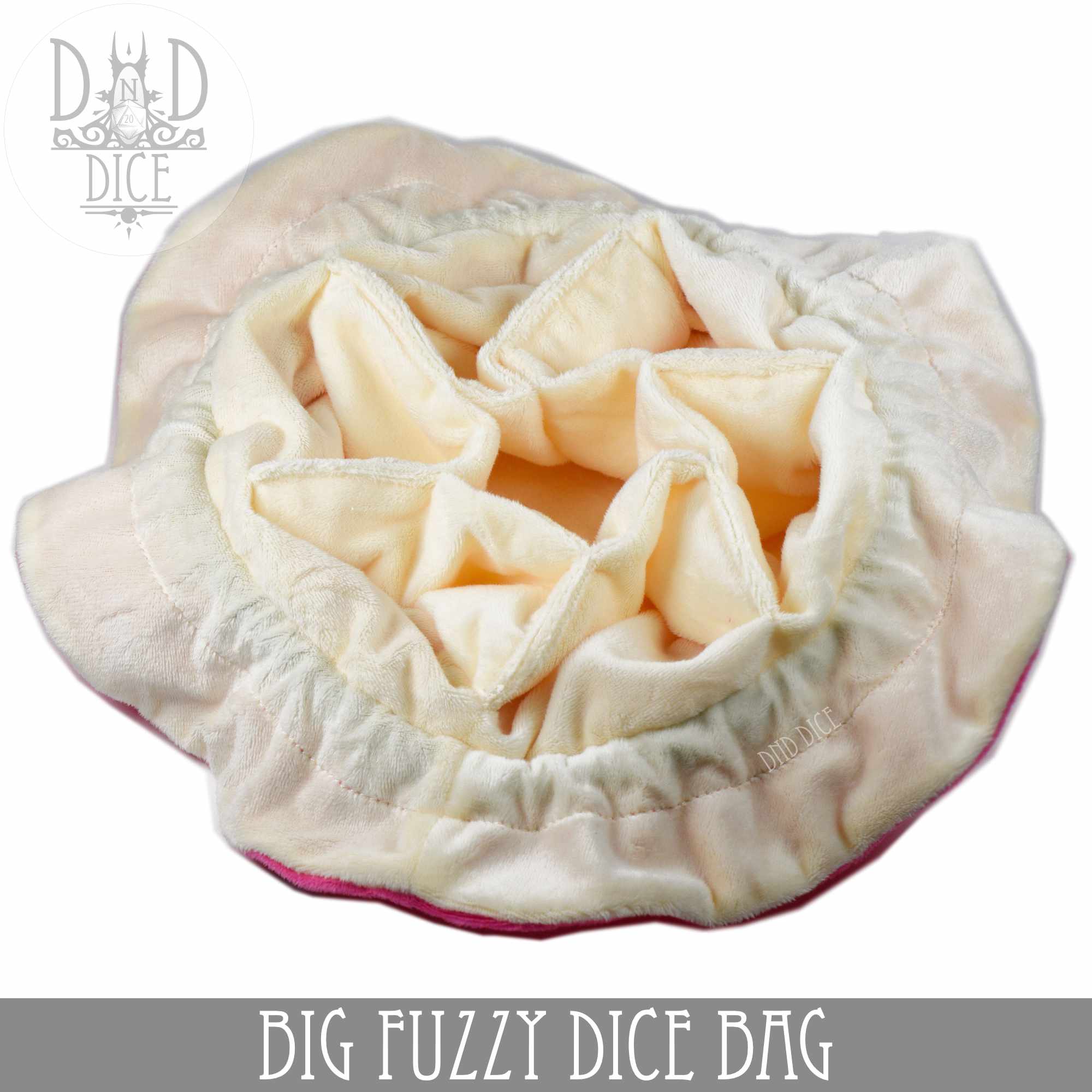 Big Fuzzy Dice Bag (7 Colors) - Bards & Cards