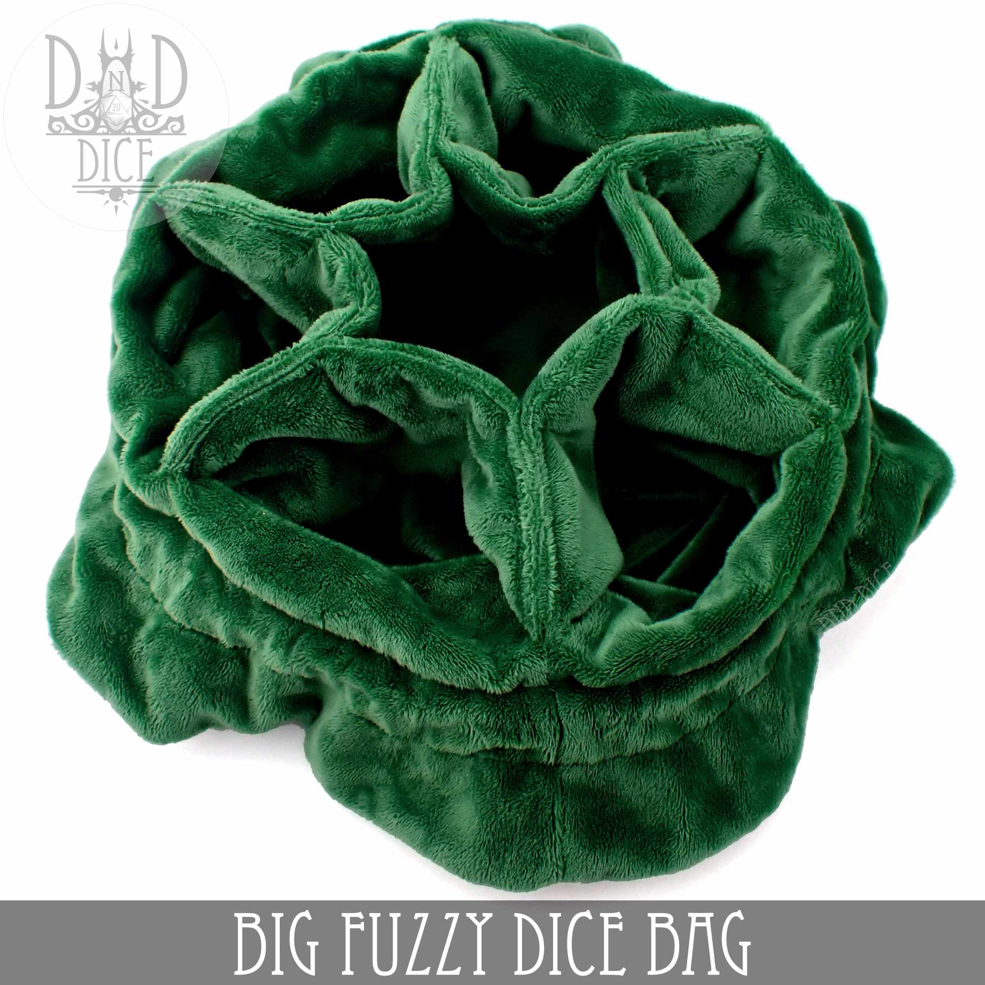 Big Fuzzy Dice Bag (7 Colors) - Bards & Cards