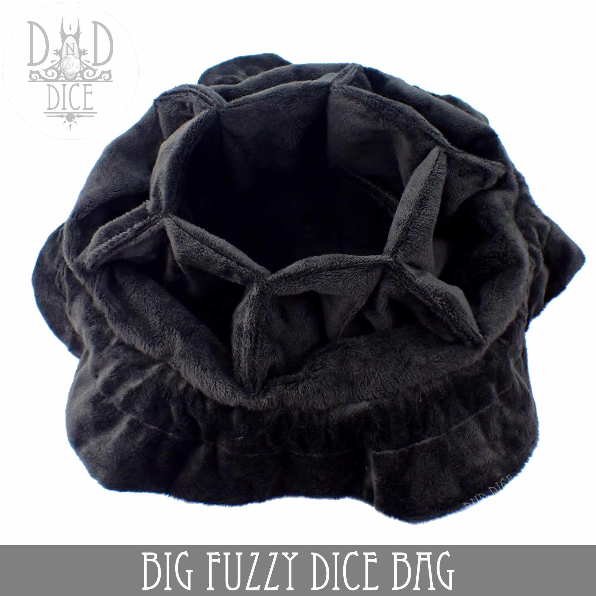 Big Fuzzy Dice Bag (7 Colors) - Bards & Cards