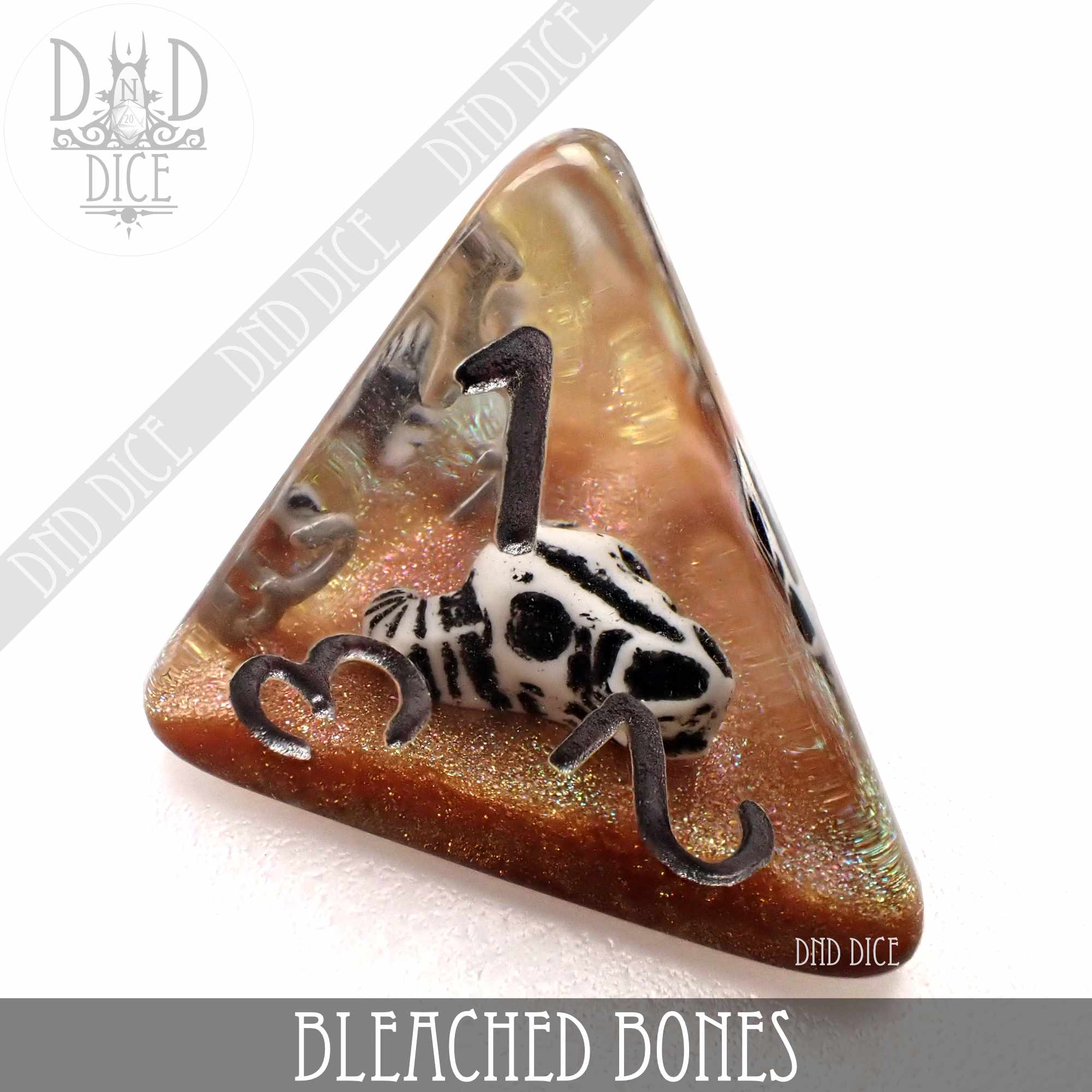 Bleached Bones Dice Set - Bards & Cards