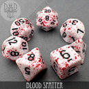Blood Spatter Dice Set - Bards & Cards