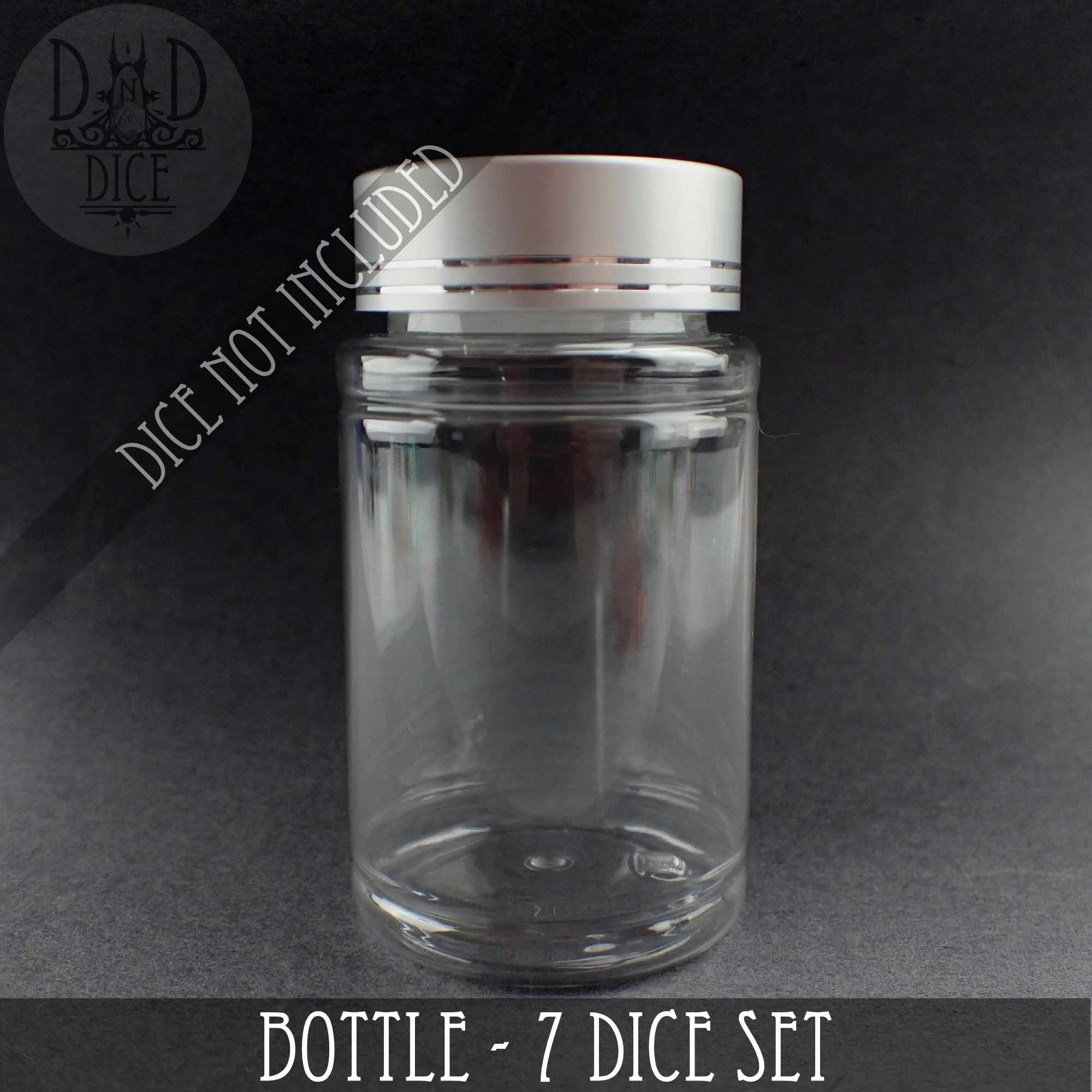 Display Bottle - 7 & 11 Dice Sets - Bards & Cards