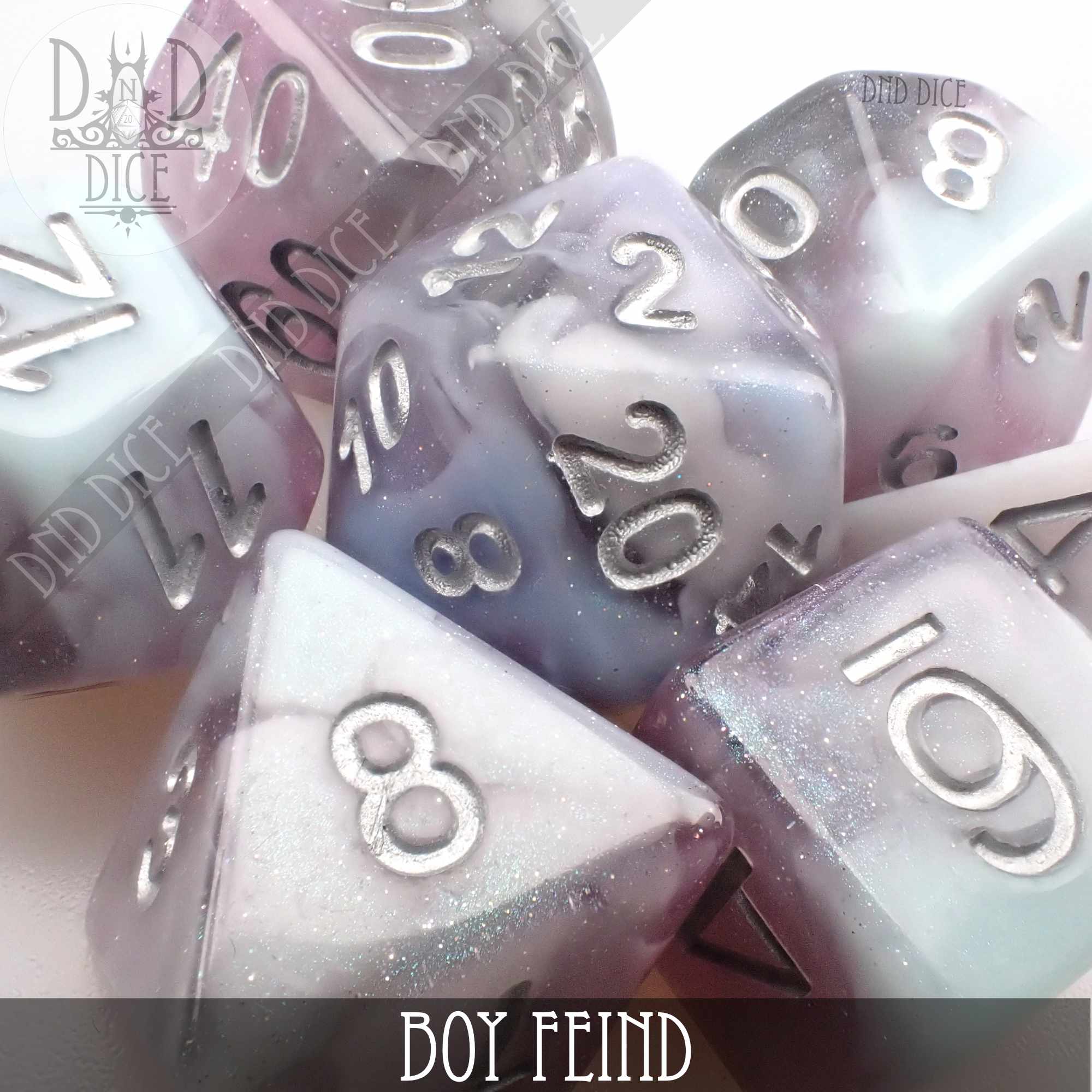 Boy Fiend Dice Set - Bards & Cards