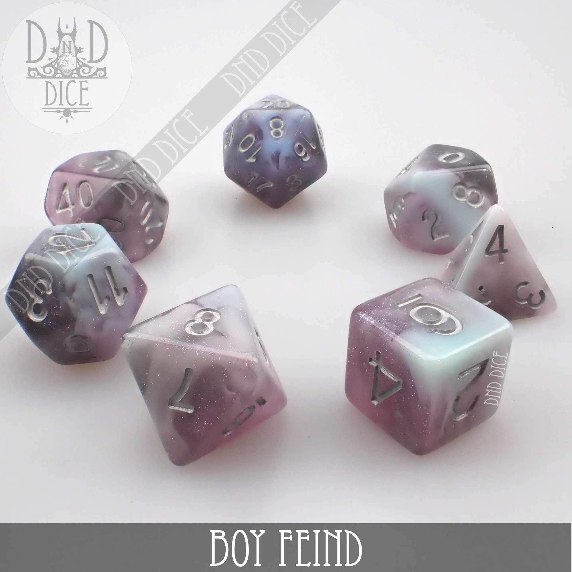 Boy Fiend Dice Set - Bards & Cards