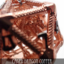 Caged Dragon D20 (6 Colors) - Bards & Cards