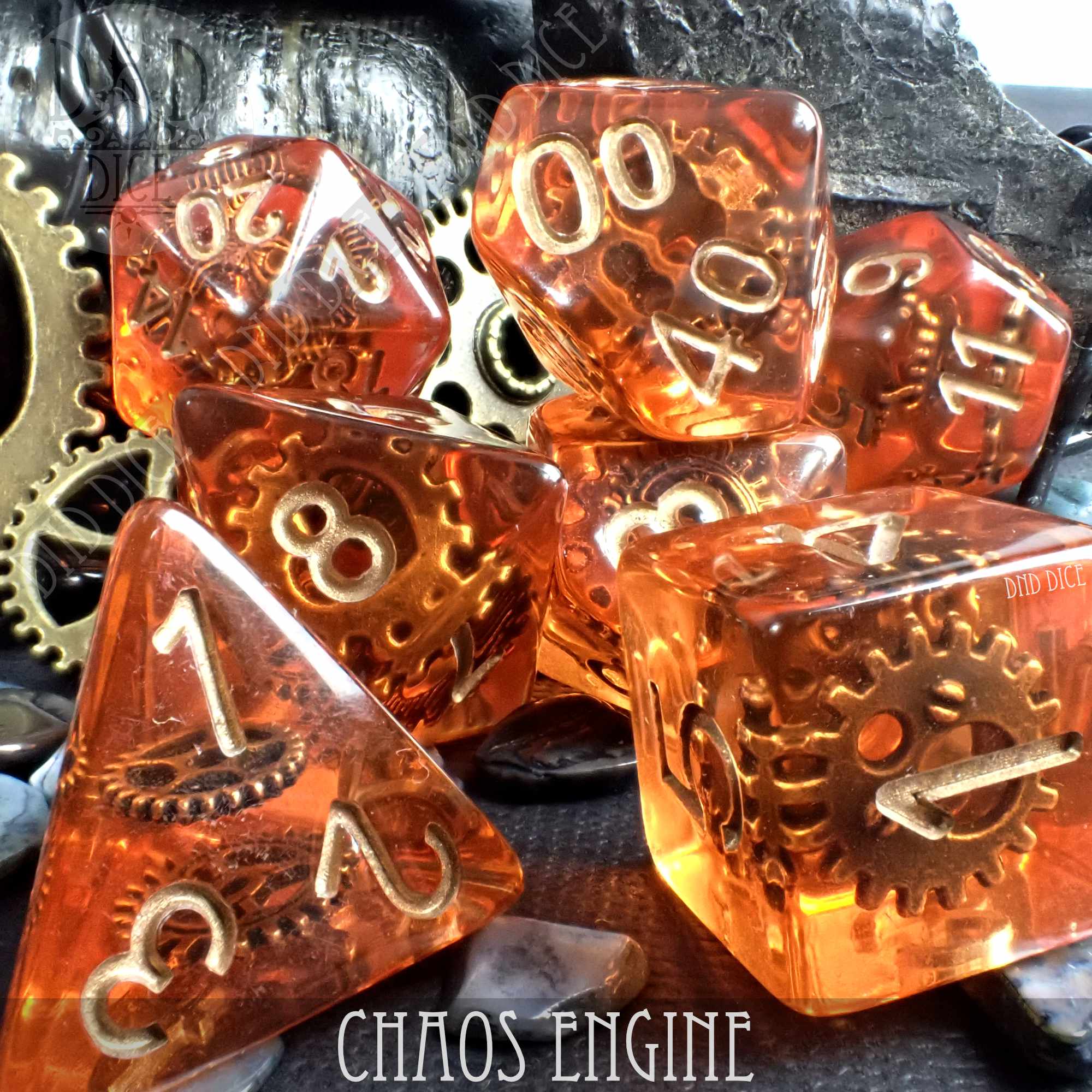 Chaos Engine Dice Set - Bards & Cards