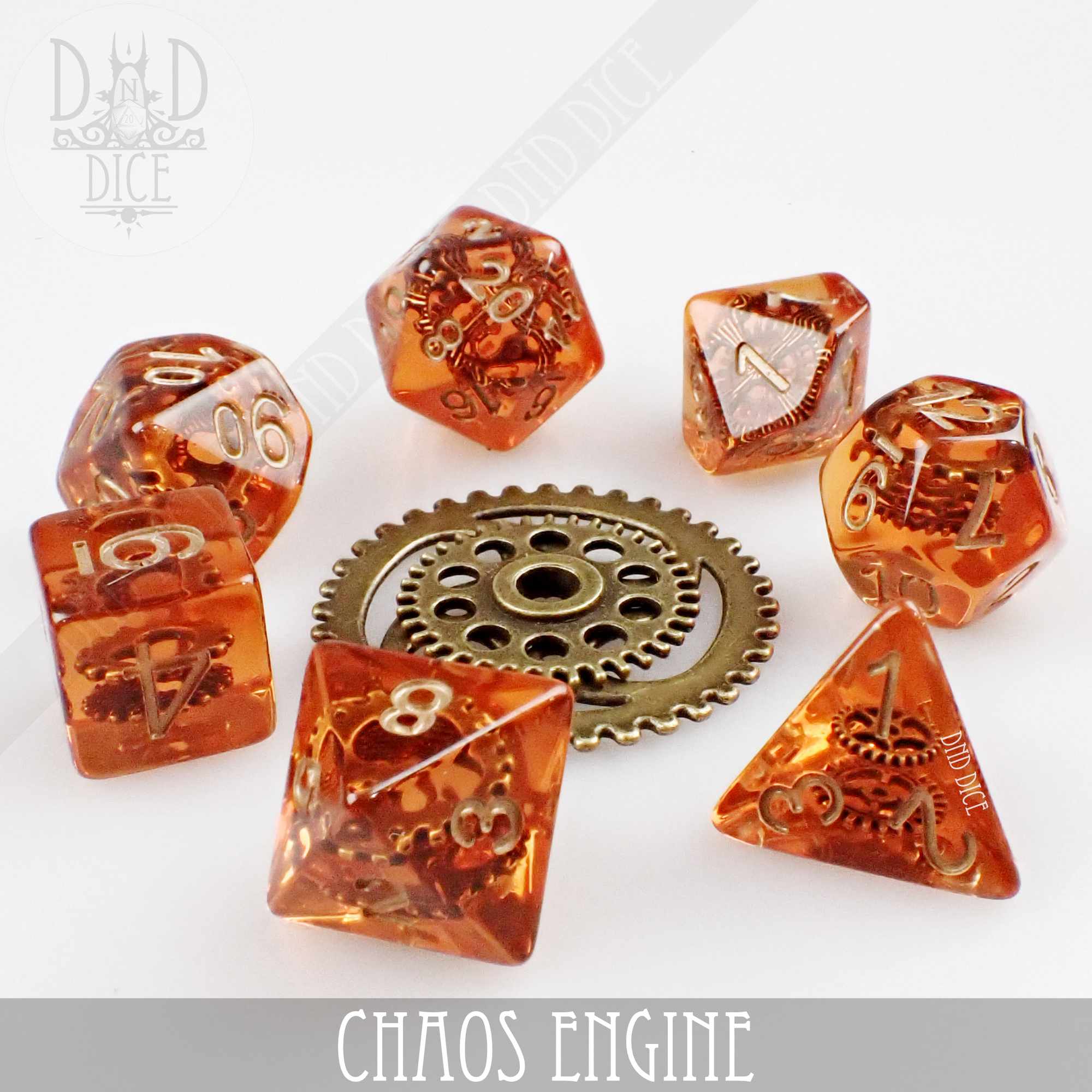 Chaos Engine Dice Set - Bards & Cards