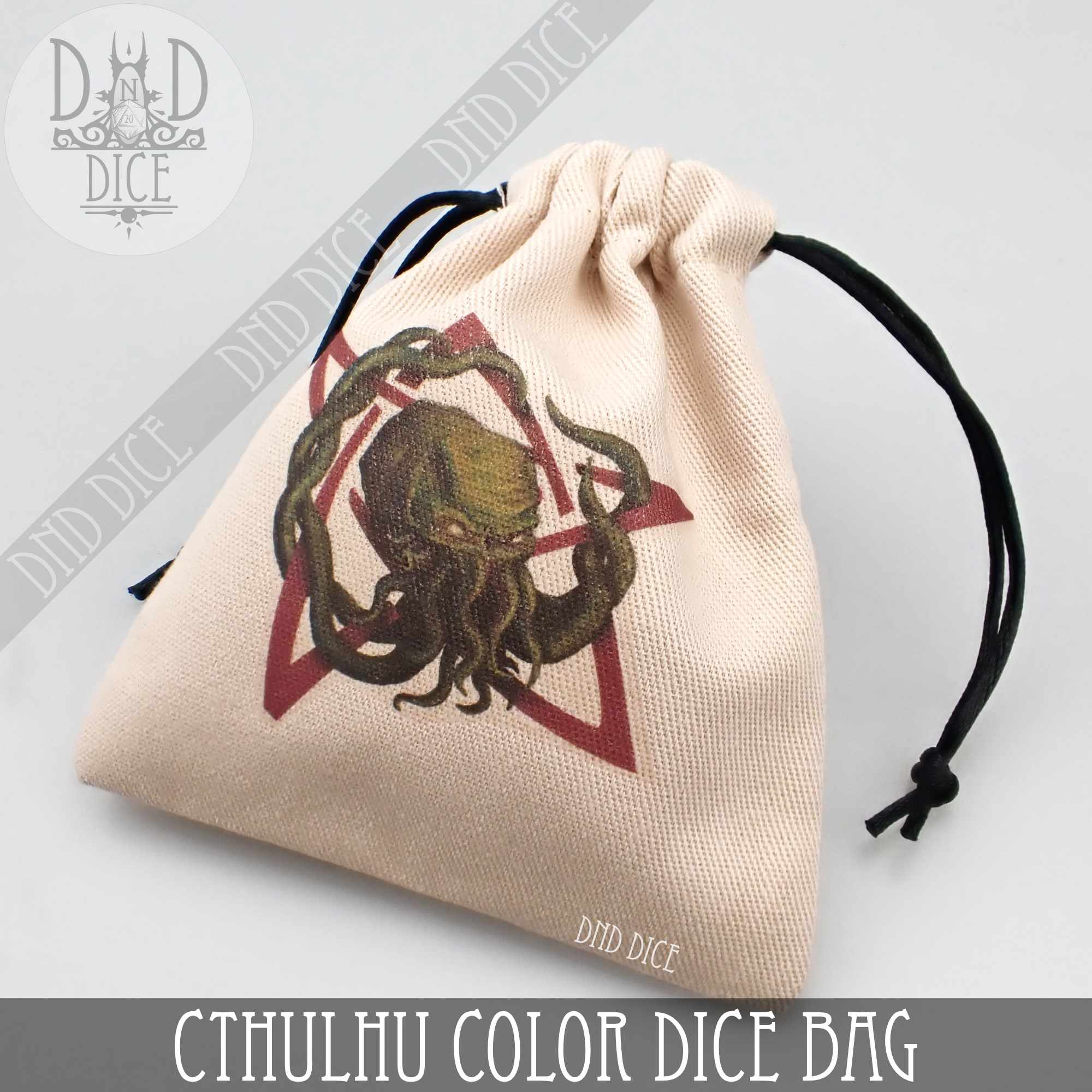 Call of Cthulhu COLOR Dice Bag - Bards & Cards