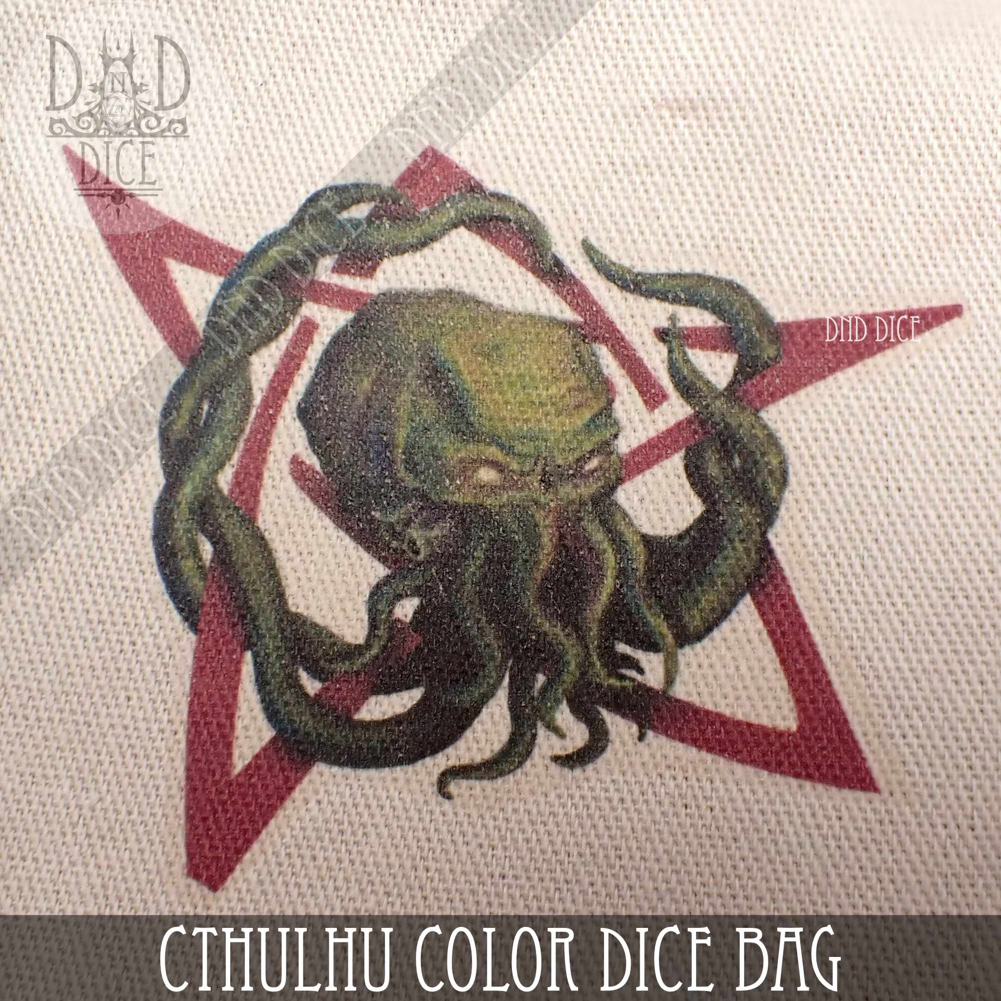 Call of Cthulhu COLOR Dice Bag - Bards & Cards