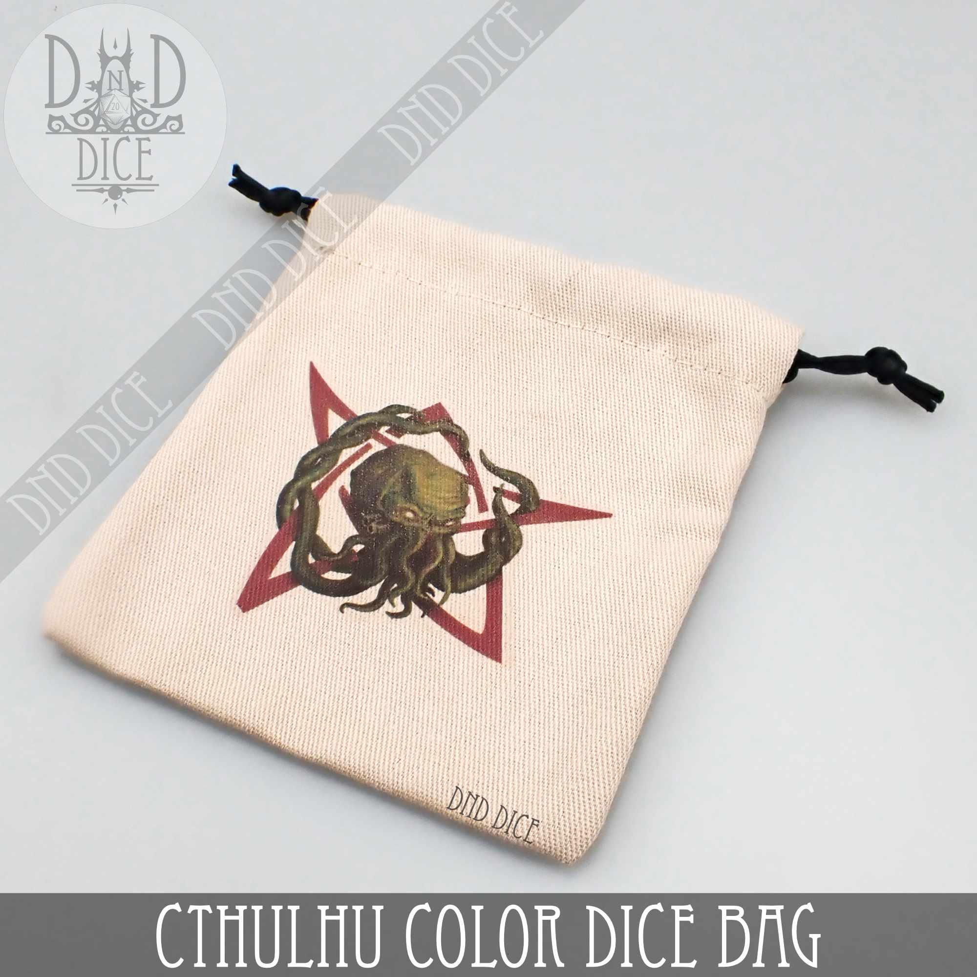 Call of Cthulhu COLOR Dice Bag - Bards & Cards