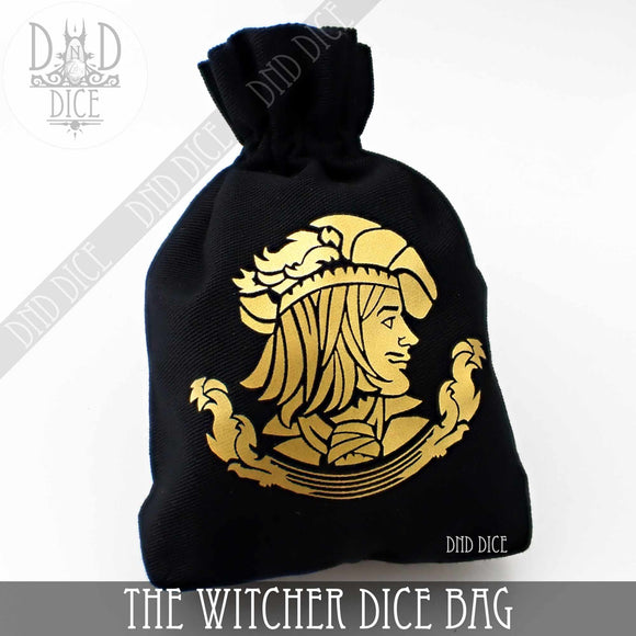The Witcher - Dice Bags (3 Colors) - Bards & Cards