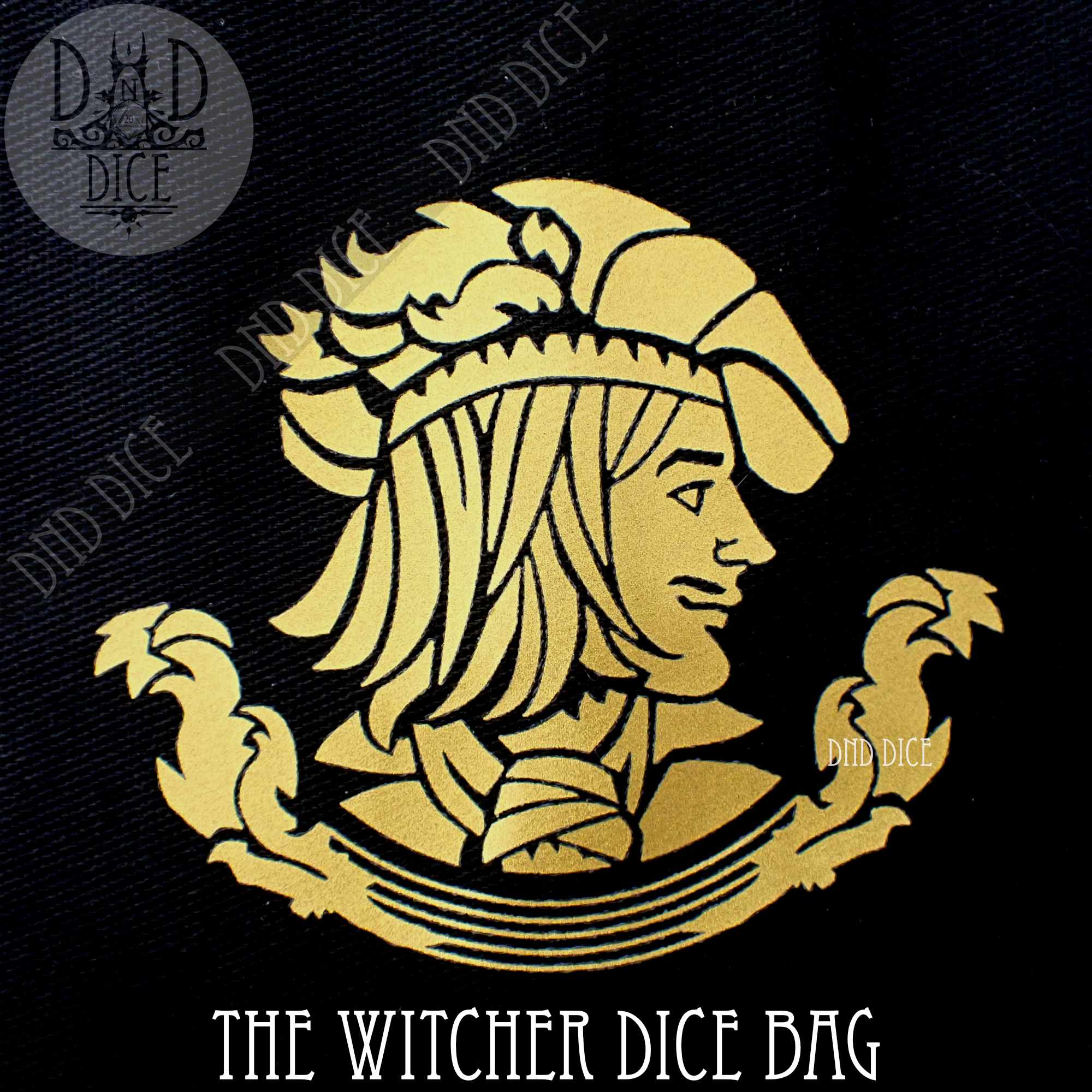 The Witcher - Dice Bags (3 Colors) - Bards & Cards