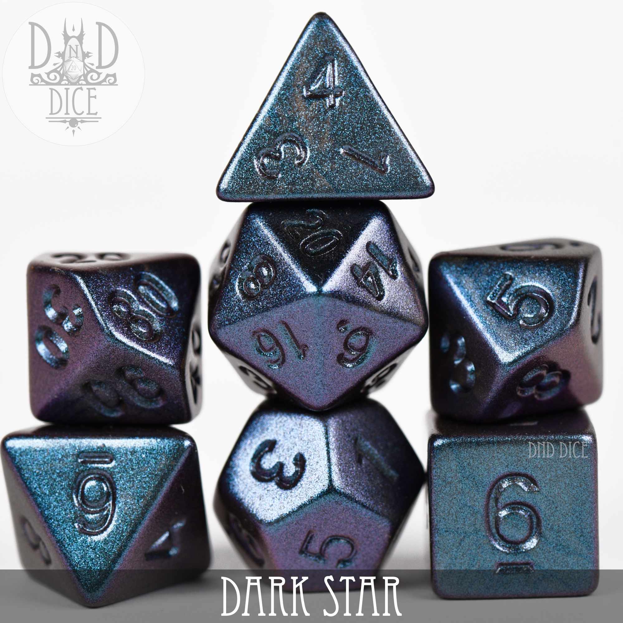 Dark Star Dice Set - Bards & Cards